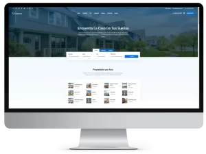 Diseño de paginas web para inmobiliarias Infohub